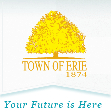 Town of Erie logo.